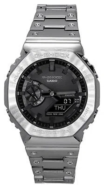 Pre-owned G-shock Casio  Black Dial Sports Solar 200m Men's Watch Gm-b2100d-1a