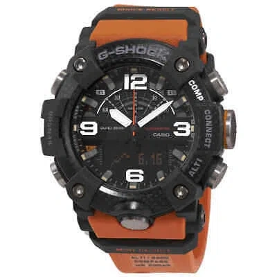 Pre-owned G-shock Casio  Chronograph Analog-digital Black Dial Mudmaster Men's Watch