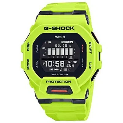 Pre-owned G-shock Casio  Digital Black Dial Men Gbd-200-9dr (g1148)