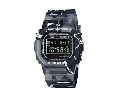 Pre-owned G-shock Casio  Dw5000ss Street Spirit Graffiti Digital Resin Watch Dw5000ss-1