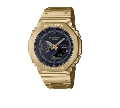 Pre-owned G-shock Casio  Full Metal 2100 Series Men's Watch Gmb2100gd-9a
