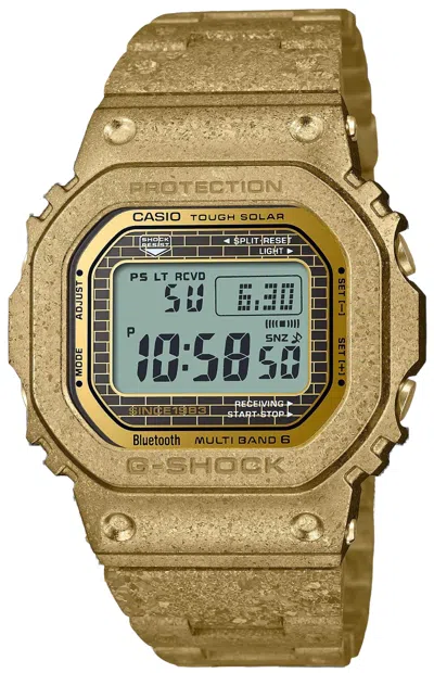 Pre-owned G-shock Casio  Full Metal 40th Anniversary Limited Edition - Recrystallized Gold