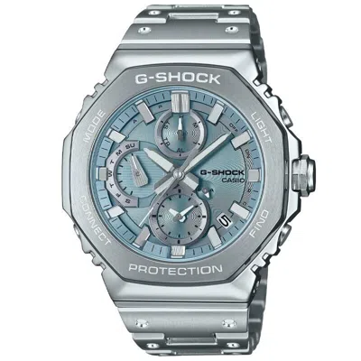Pre-owned G-shock Casio  Full-metal 46.3mm Ice Blue Dial Men's Watch Gmcb2100ad2a
