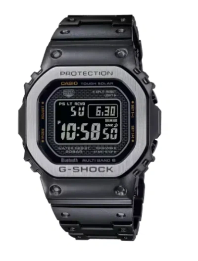 Pre-owned G-shock Casio  Full Metal Gmw-b5000 Series Men's Watch Gmwb5000mb-1