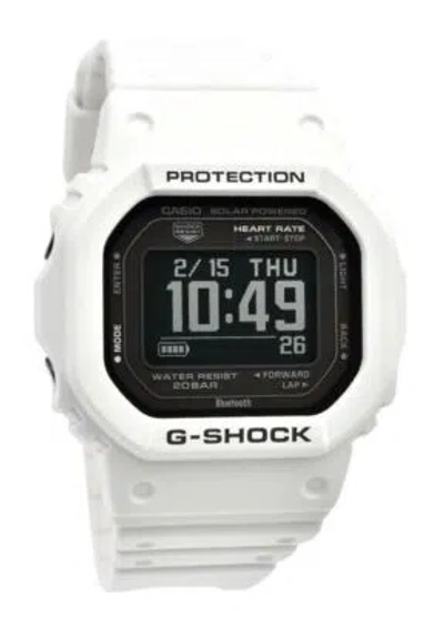 Pre-owned G-shock Casio  G-squad Digital Smartphone Link Bluetooth Dw-h5600-7 Mens Watch