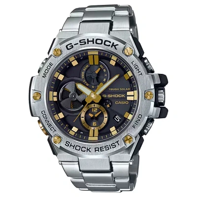 Pre-owned G-shock Casio  G-steel Gst-b100d-1a9jf Smartphone Link Men's Watch Japan 54mm