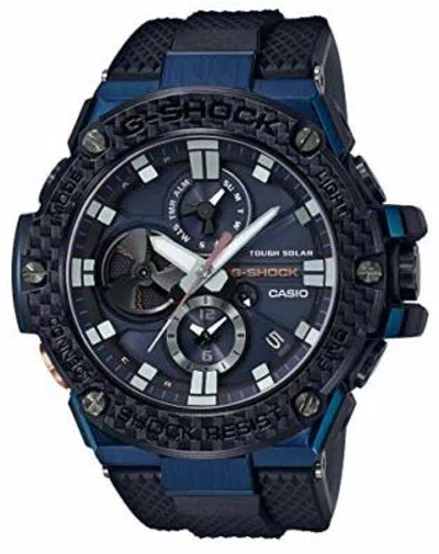 Pre-owned G-shock Casio  G-steel Gst-b100xb-2ajf Smartphone Link Solar Men's Watch