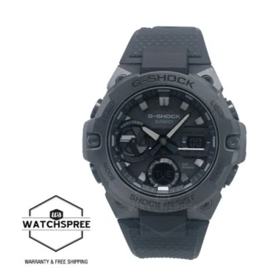 Pre-owned G-shock Casio  G-steel Gst-b400 Lineup Black Resin Band Watch Gst-b400bb-1a
