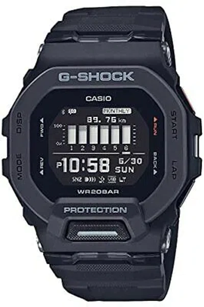 Pre-owned G-shock Casio  Gbd-200-1jf Men's Watch Black