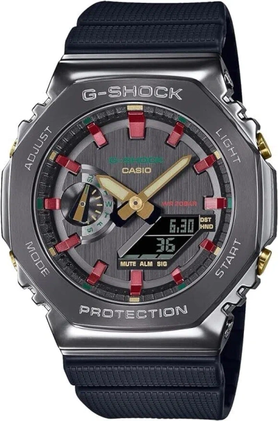 Pre-owned G-shock Casio  Gm-2100ch-1ajf Watch Precious Heart Selection Metal Covered Men's
