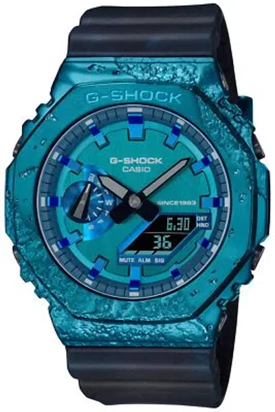 Pre-owned G-shock Casio  Gm-2140gem-2ajr 40th Anniversary Adventurer Stone Men Watch