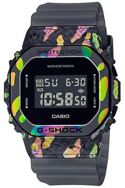 Pre-owned G-shock Casio  Gm-5640gem-1jr 40th Anniversary Adventurer Stone Men Watch