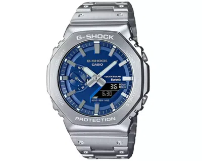 Pre-owned G-shock Casio  Gm-b2100ad-2ajf Blue Full Metal Analog Digital Men's Watch Japan