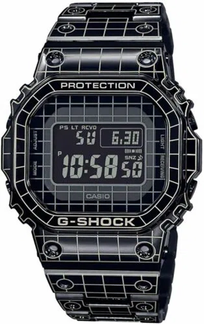 Pre-owned G-shock Casio  Gmw-b5000cs-1jr Solar Radio Men Watch Bluetooth In Box