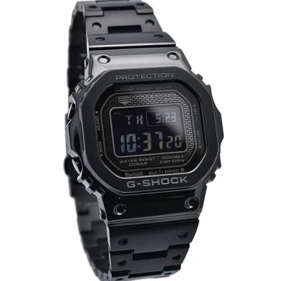 Pre-owned G-shock Casio  Gmw-b5000gd-1jf Black Solar Watch Bluetooth With Box Fast Ship