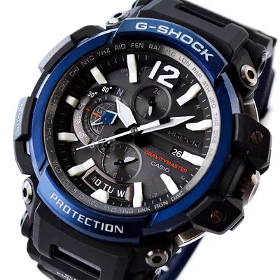 Pre-owned G-shock Casio  Gpw-2000-1a2jf Gravitymaster Bluetooth Gps Radio Solar Watch Men's