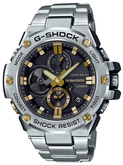Pre-owned G-shock Casio  Gst-b100d-1a9jf Steel Smartphone Link Model From Japan