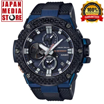 Pre-owned G-shock Casio  Gst-b100xb-2ajf G-steel Bluetooth Solar Men Watch Gst-b100xb-2a