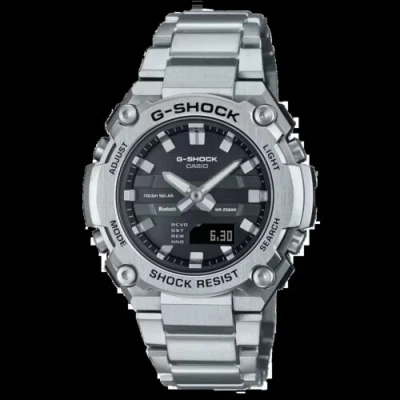 Pre-owned G-shock Casio  Gst-b600d-1a Solar Bluetooth Multi-function Dual Display