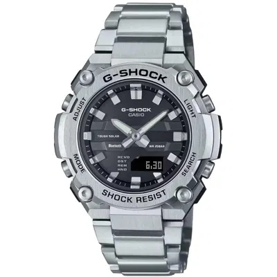 Pre-owned G-shock Casio  Gst-b600d-1ajf G-steel Bluetooth Solar Ana-digi Men's Watch