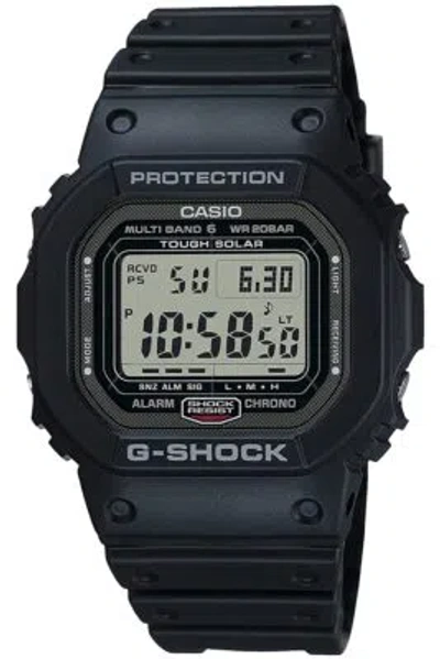 Pre-owned G-shock Casio  Gw-5000u-1jf Gw-5000 Solar Radio Digital Men Watch Made In Japan