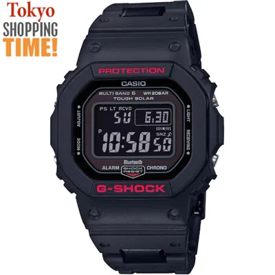 Pre-owned G-shock Casio  Gw-b5600hr-1jf Solar Radio Bluetooth Mobile Digital Men`s Watch