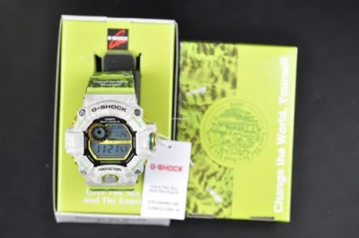 Pre-owned G-shock Casio  Love The Sea And Earth Gw-9404kj-3jr Limited Rangeman Earthwatch