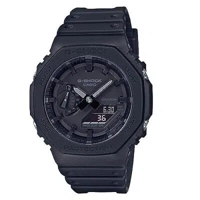 Pre-owned G-shock Casio  Men Black Dial Analog-digital Ga-2100-1a1dr ( G987 )