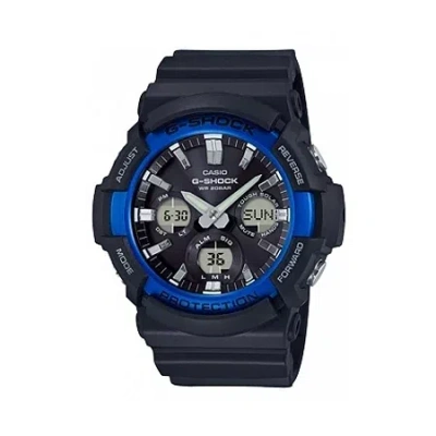 G-shock Casio  Mens Digital Black Strap Watch Gas100b-1a2 In Animal Print