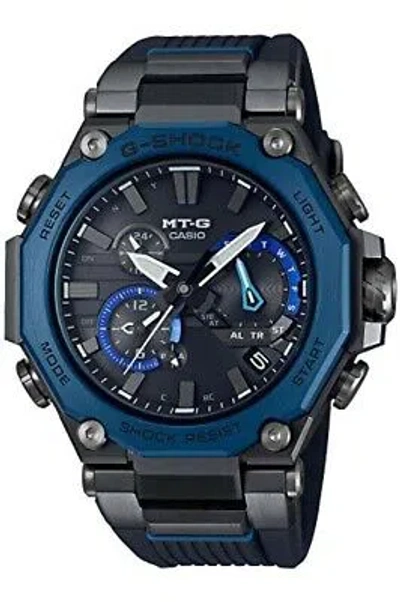 Pre-owned G-shock [casio]  Mt-g Bluetooth Equipped Radio Solar Mtg-b2000b-1a2jf From Japan