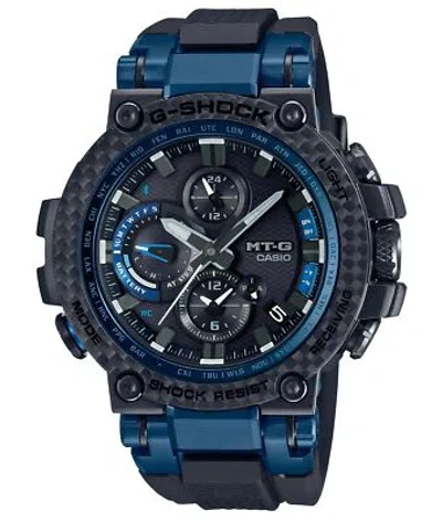 Pre-owned G-shock Casio  Mtg-b1000xb-1ajf [mt-g Carbon Bezel Bluetooth]