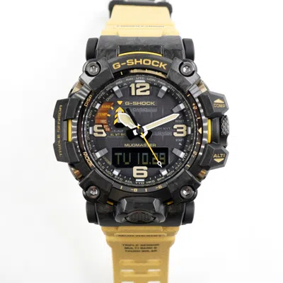 Pre-owned G-shock Casio  Mudmaster Gwg-2000-1a5dr Carbon Core Men's Resin & Steel Watch