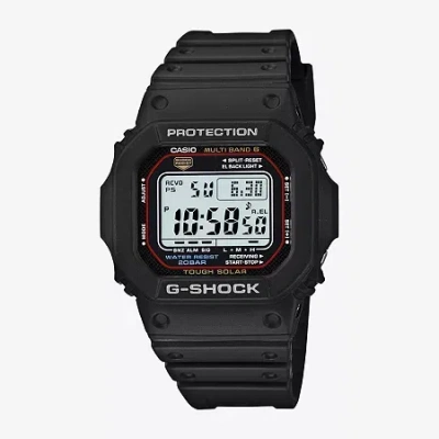 G-shock Casio  Tough Solar Mens Atomic Timekeeping Chronograph Watch Gwm5610-1cr In Black