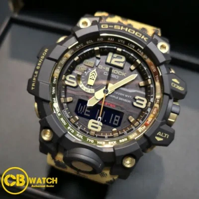 Pre-owned G-shock Casio  Watch Gwg-1000wlp-1a Wildlife Promising Limited Edition Men's