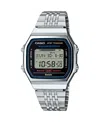 G-shock Casio Men's And Women's Silver Tone Stainless Steel Watch, 41.6mm, Abl100we-1av In Silver