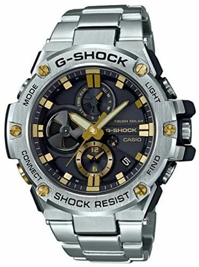 Pre-owned G-shock Casio Watch  G-steel Smartphone Link Model Gst-b100d-1a9jf Men's F/s