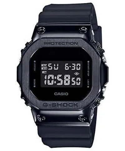 Pre-owned G-shock Casio Watch  Metal Covered Gm-5600b-1jf Men's Black