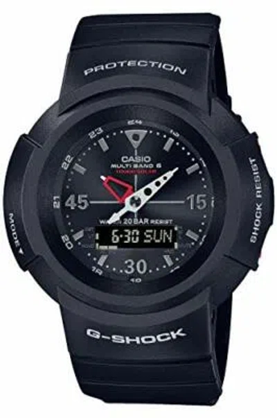 Pre-owned G-shock Casio Watch  Radio Solar Awg-m520-1ajf Men's Black From Japan