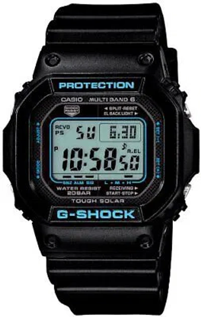 Pre-owned G-shock Casio Watch  Shock Wave Solar Gw-m5610ba-1jf Men's
