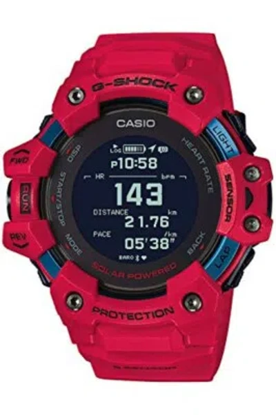 Pre-owned G-shock [casio] Watch G-squad Gbd-h1000-4jr Red For Men From Japan