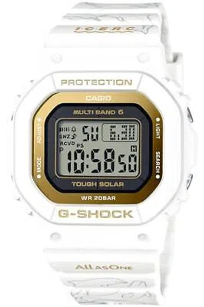 Pre-owned G-shock [casio] Watch White X Gold Gmd-w5601k-7jr Love Sea And The Earth Isearch Japan