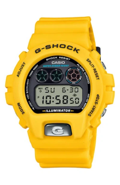 G-shock Dw6900tr 6900 Series Digital Resin Strap Watch, 50mm