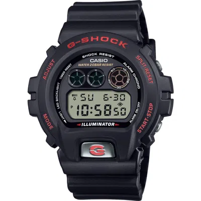 G-SHOCK G-SHOCK DW6900TR 6900 SERIES DIGITAL RESIN STRAP WATCH, 50MM