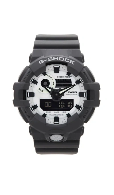 G-shock Ga700 Hidden Glow Series Watch In Black