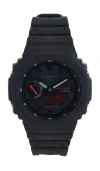 G-shock Gab2100 Black And Bold Red Series Watch