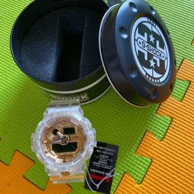 Pre-owned G-shock Genuine 35th Anniversary Limited Model Glaceon Gold Ga-735e-7ajr Rare Jp