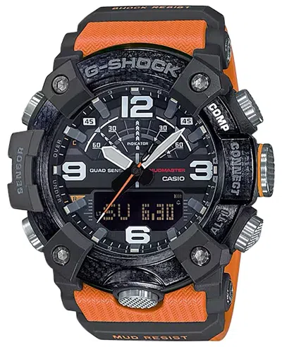Pre-owned G-shock Ggb1001a9  Mudmaster Keep Time Orange/black Size 145-215