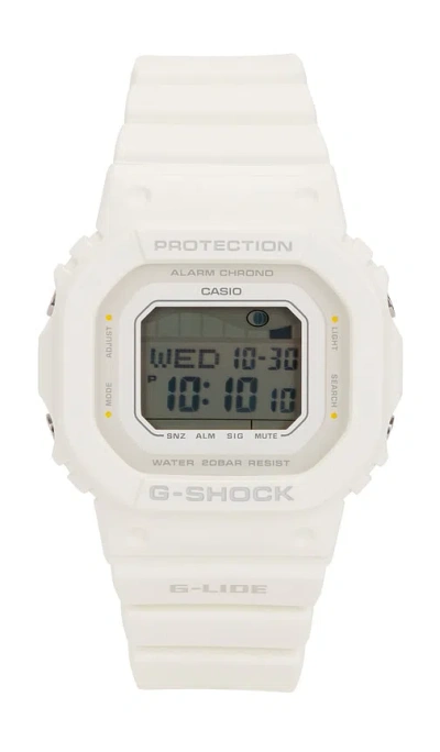 G-shock Glxs5600 Surf Series Watch In White