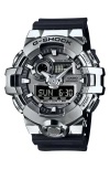 G-shock Gm700-1a Ana-digi Bracelet Watch, 53.4mm In Silver
