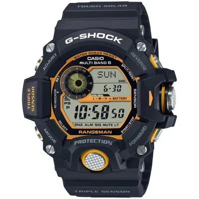 Pre-owned G-shock Gw9400 Rangeman Black Yellow